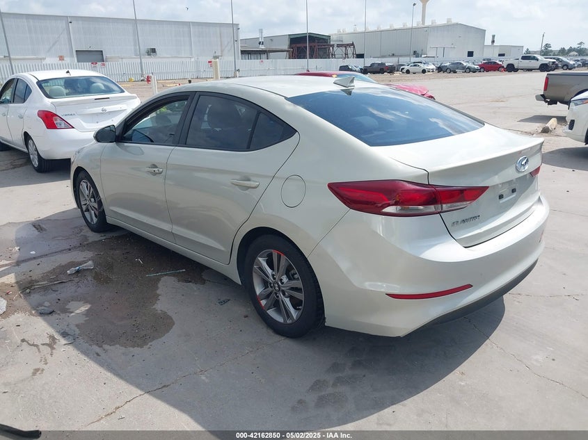 2018 HYUNDAI ELANTRA VIN: KMHD84LF6JU668392