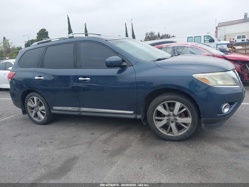 2013 NISSAN PATHFINDER VIN: 5N1AR2MM9DC665451