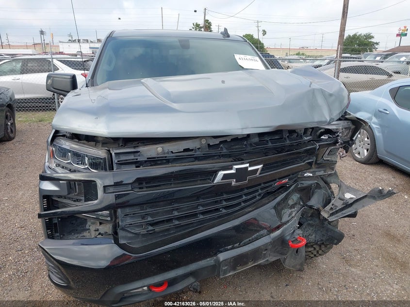 2021 CHEVROLET SILVERADO 1500 4WD  SHORT BED LT TRAIL BOSS - 3GCPYFEDXMG213626