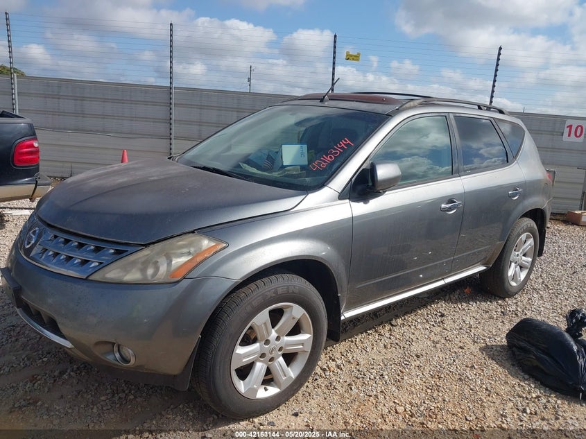 2007 Nissan Murano Sl VIN: JN8AZ08T07W532367 Lot: 42163144