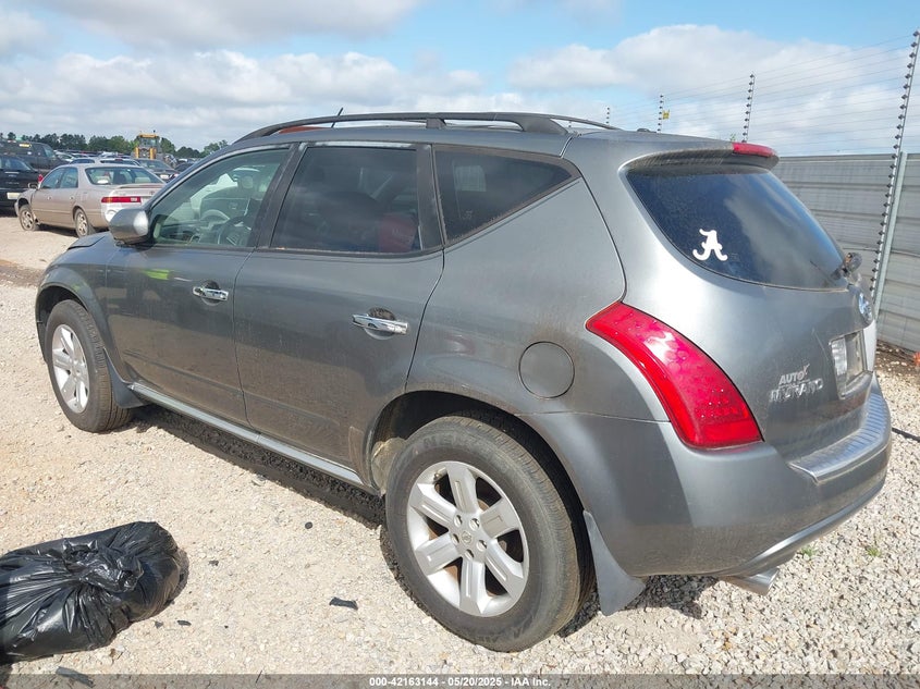 2007 Nissan Murano Sl VIN: JN8AZ08T07W532367 Lot: 42163144