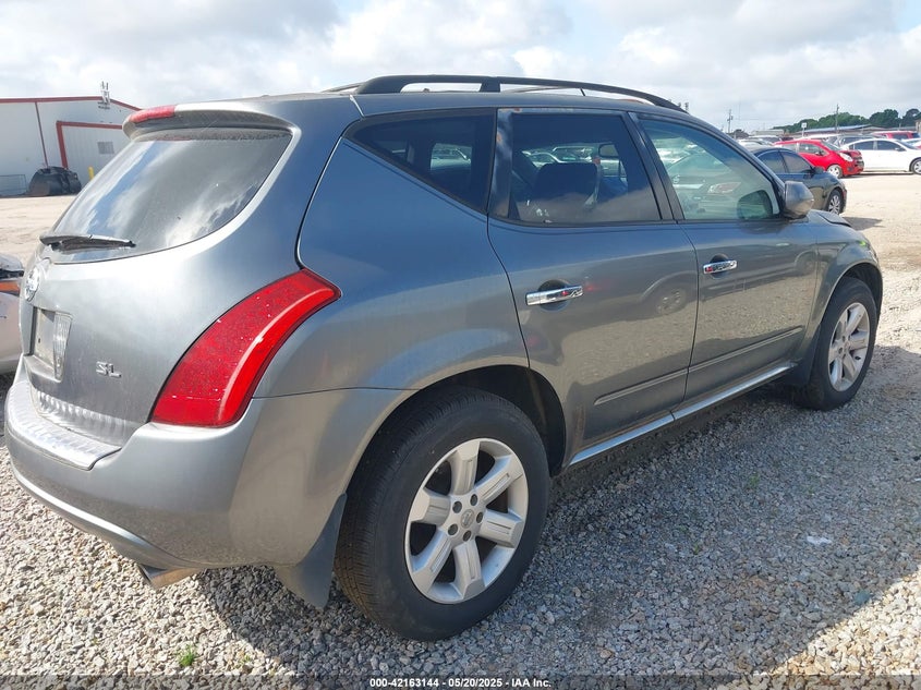 2007 Nissan Murano Sl VIN: JN8AZ08T07W532367 Lot: 42163144