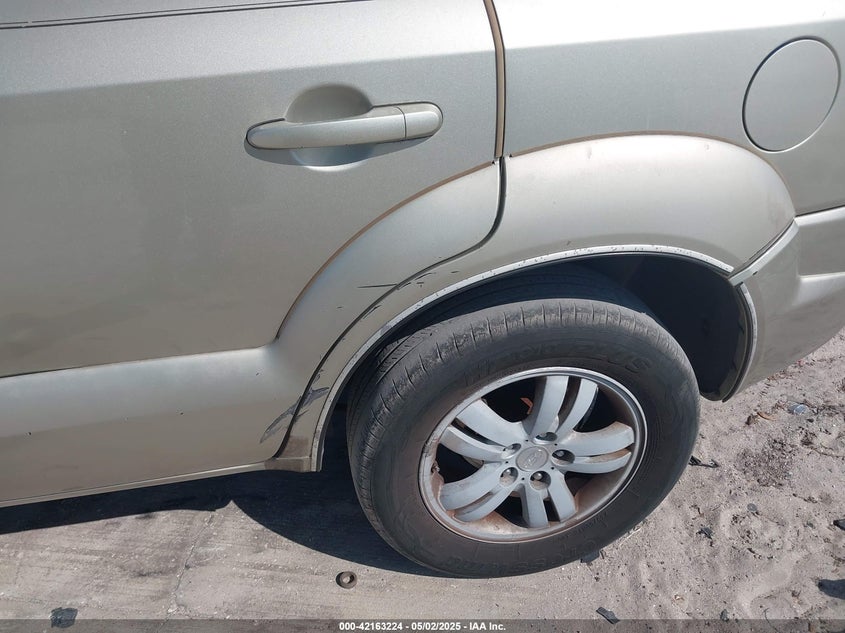 2007 HYUNDAI TUCSON VIN: KM8JN12D47U584249