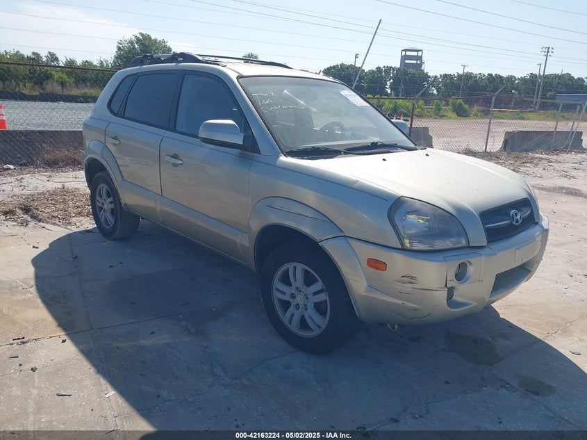 2007 HYUNDAI TUCSON VIN: KM8JN12D47U584249