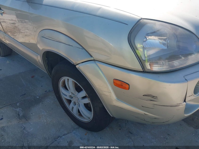 2007 HYUNDAI TUCSON VIN: KM8JN12D47U584249