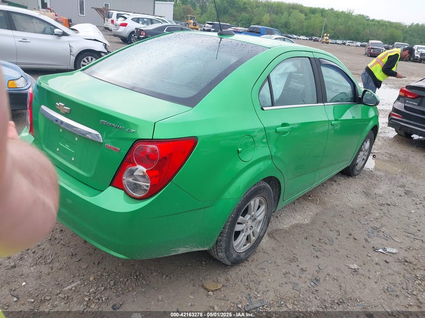 2015 CHEVROLET SONIC VIN: 1G1JC5SB8F4168860