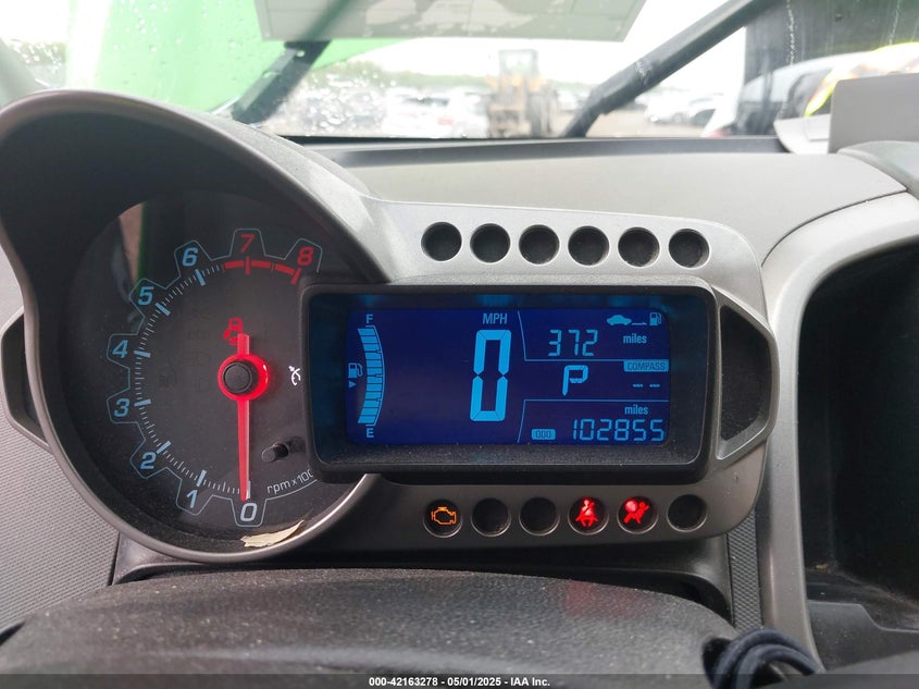 2015 CHEVROLET SONIC VIN: 1G1JC5SB8F4168860
