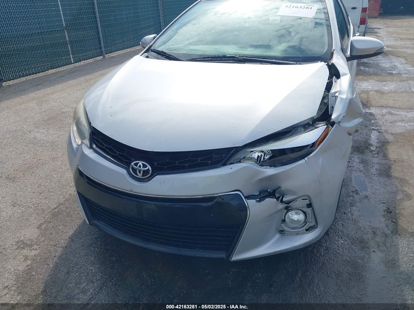 2016 TOYOTA COROLLA VIN: 2T1BURHE4GC627298