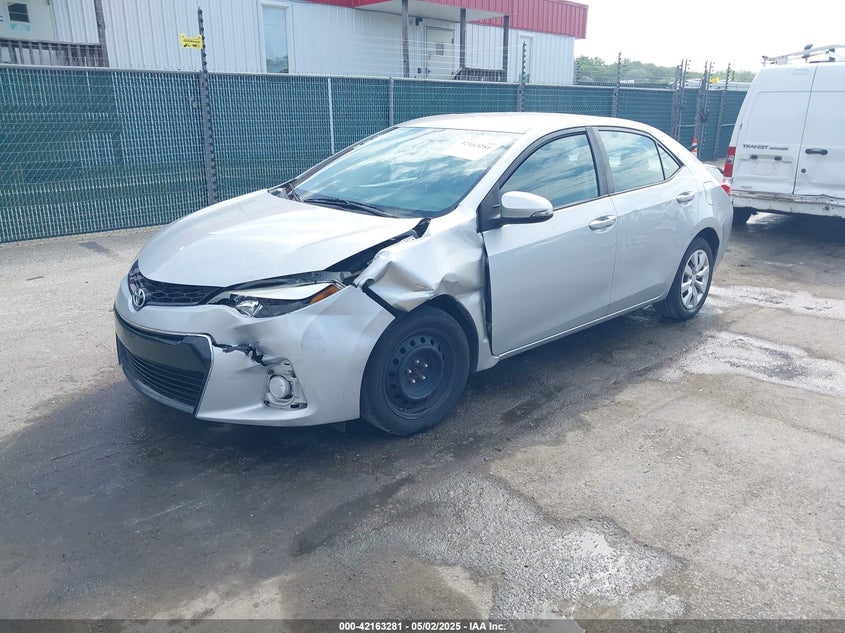 2016 TOYOTA COROLLA VIN: 2T1BURHE4GC627298