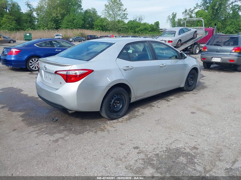 2016 TOYOTA COROLLA VIN: 2T1BURHE4GC627298