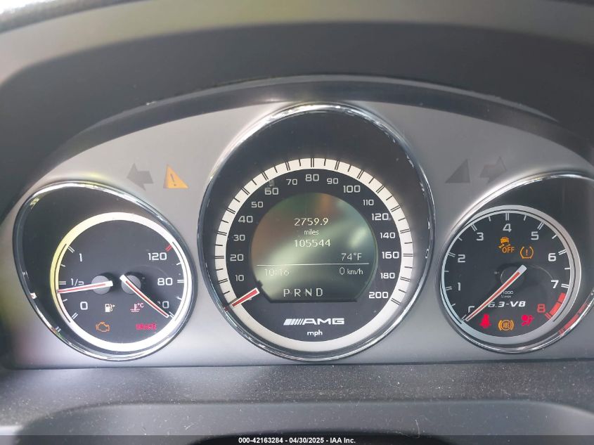 2010 Mercedes-Benz C 63 Amg VIN: WDDGF7HB9AF438001 Lot: 42163284