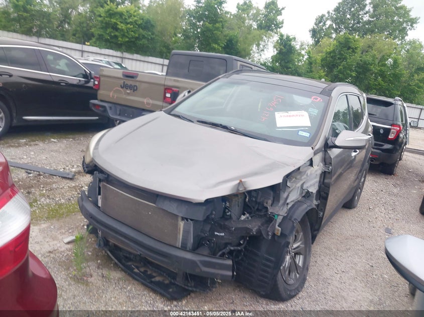 2013 Hyundai Santa Fe Sport grey suv gasoline 5XYZT3LBXDG054161 photo #3