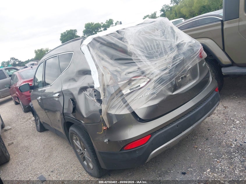 2013 Hyundai Santa Fe Sport grey suv gasoline 5XYZT3LBXDG054161 photo #4