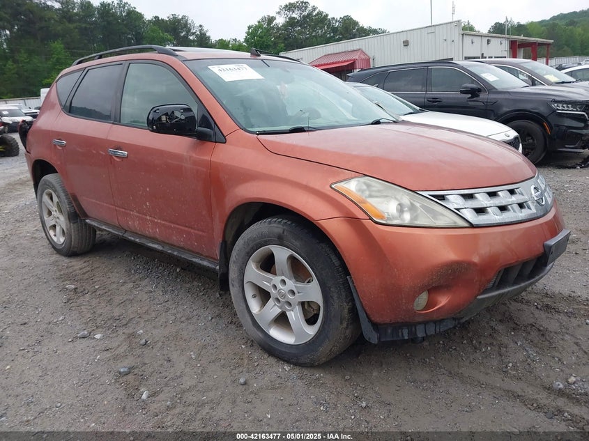 JN8AZ08W53W234529 2003 Nissan Murano Sl auction photo 1