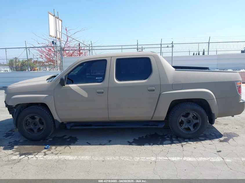 2006 HONDA RIDGELINE VIN: 2HJYK16526H533456