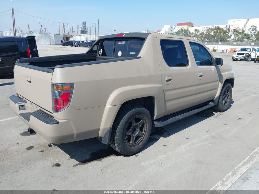 2006 HONDA RIDGELINE VIN: 2HJYK16526H533456
