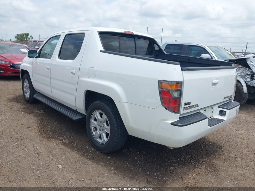 2007 HONDA RIDGELINE VIN: 2HJYK16537H522337