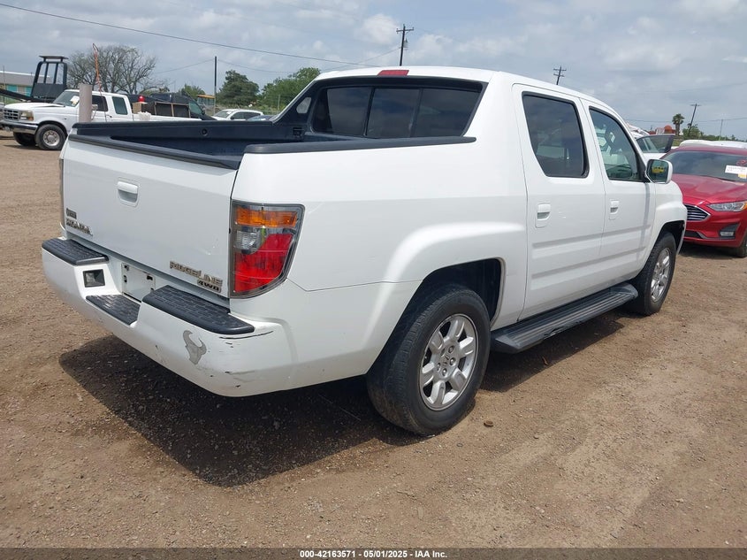 2007 HONDA RIDGELINE VIN: 2HJYK16537H522337
