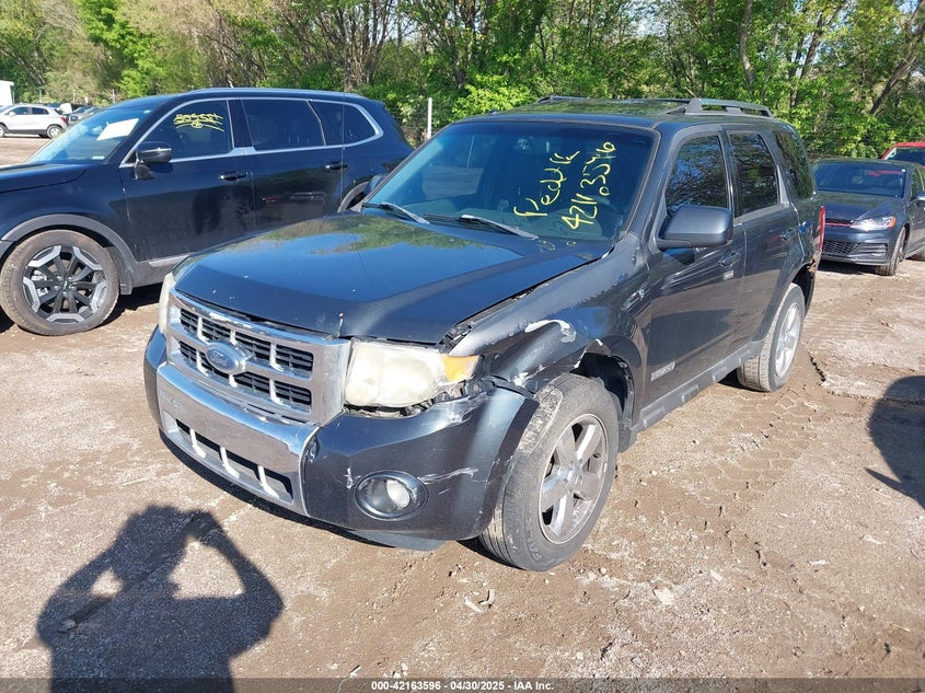2008 FORD ESCAPE VIN: 1FMCU04118KA51460