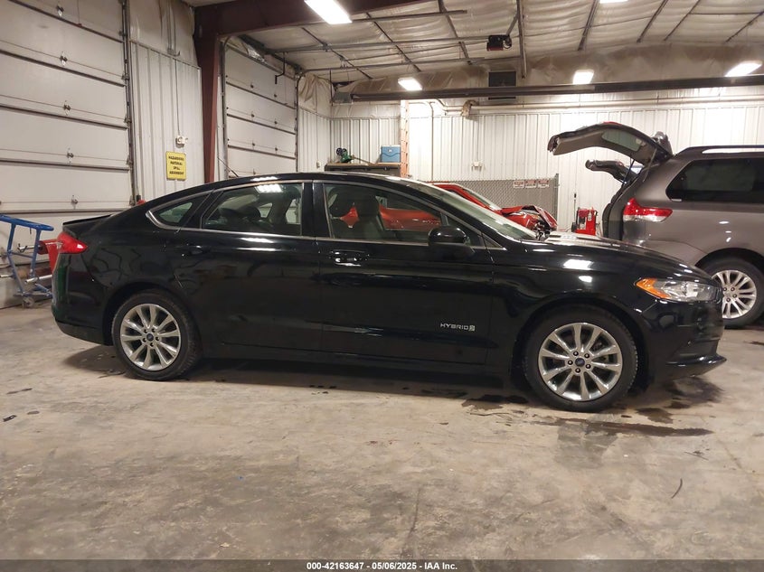 2017 FORD FUSION HYBRID VIN: 3FA6P0LUXHR301333