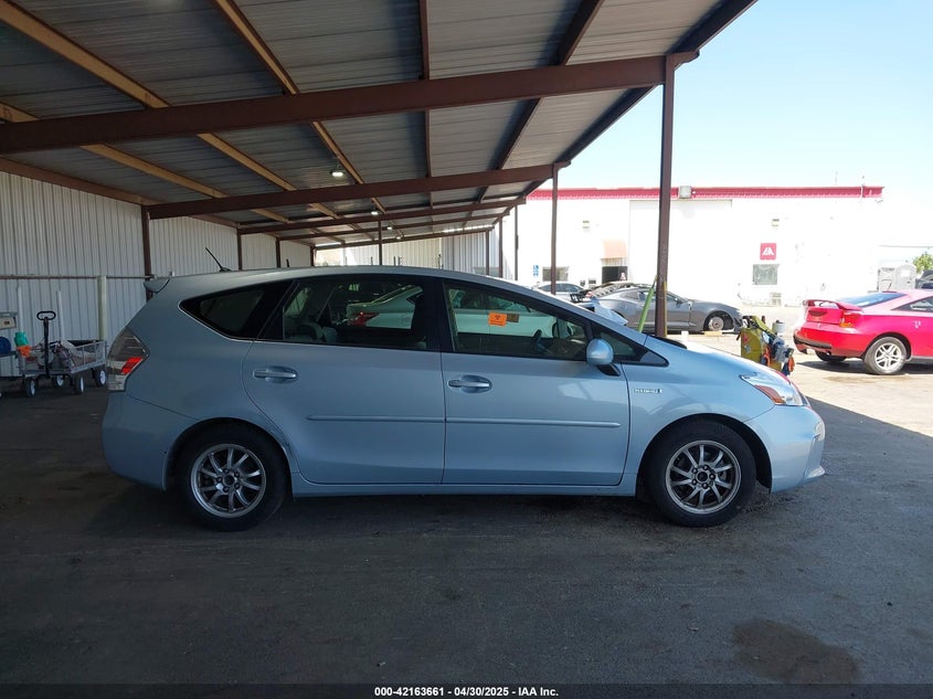 2013 TOYOTA PRIUS V VIN: JTDZN3EU2D3228107