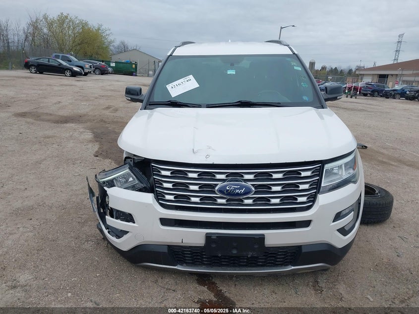 2017 FORD EXPLORER VIN: 1FM5K8D81HGD96887