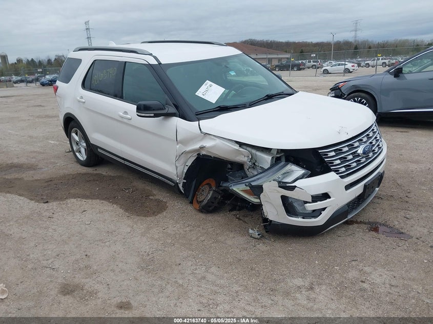 2017 FORD EXPLORER VIN: 1FM5K8D81HGD96887