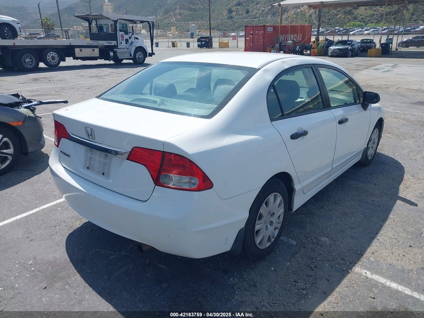 2009 HONDA CIVIC VIN: 2HGFA16309H323571