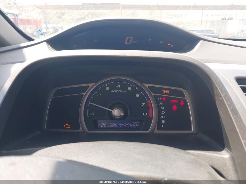 2009 HONDA CIVIC VIN: 2HGFA16309H323571