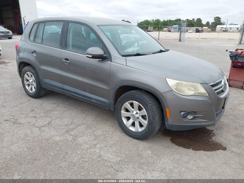 2009 Volkswagen Tiguan S grey other gasoline WVGAV75N59W527492 photo #1