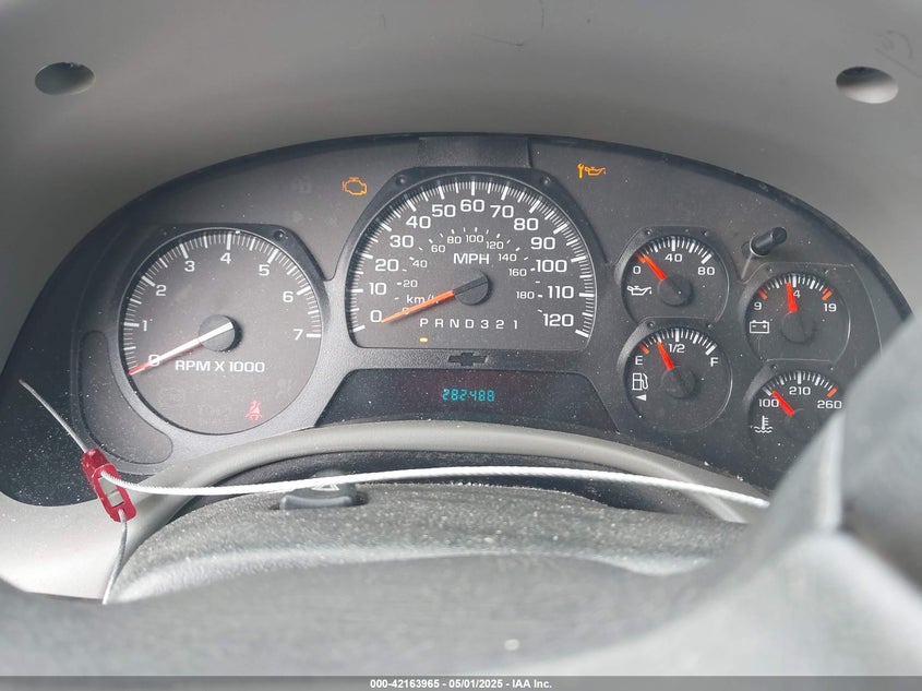 2008 CHEVROLET TRAILBLAZER VIN: 1GNDS13S782198534