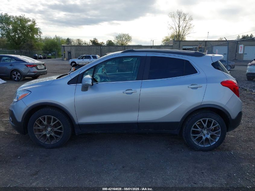 2016 Buick Encore Sport Touring VIN: KL4CJ2SM8GB642254 Lot: 42164028