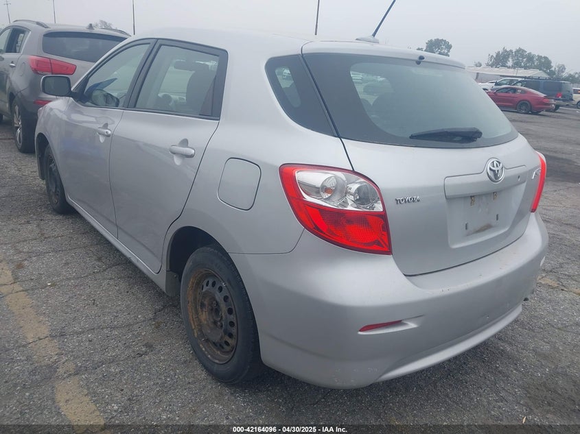 2009 TOYOTA COROLLA MATRIX VIN: 2T1KU40E49C130897
