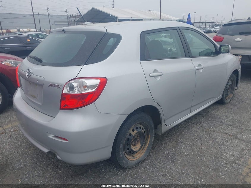 2009 TOYOTA COROLLA MATRIX VIN: 2T1KU40E49C130897