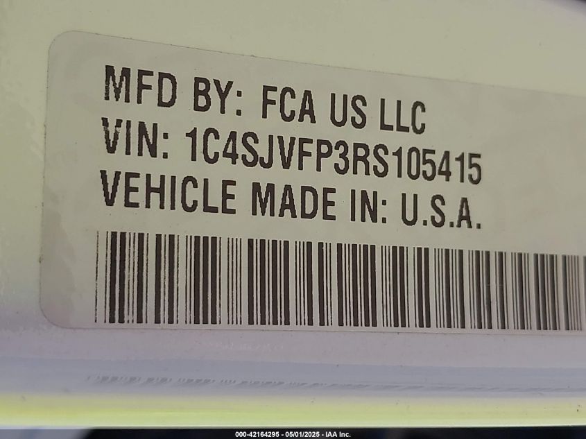 2024 Jeep Grand Wagoneer - 1C4SJVFP3RS105415