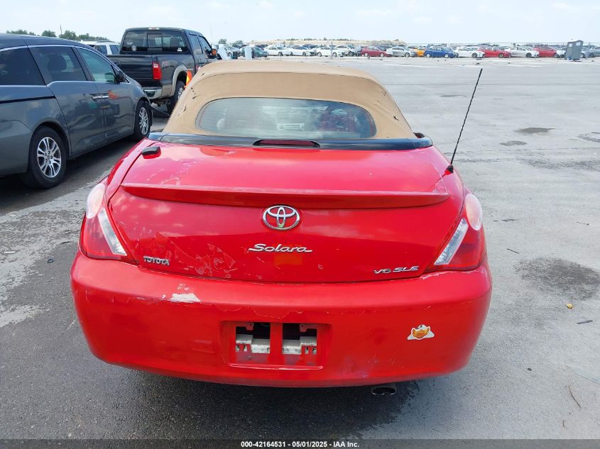 2004 Toyota Camry Solara Sle VIN: 4T1FA38P34U032865 Lot: 42164531