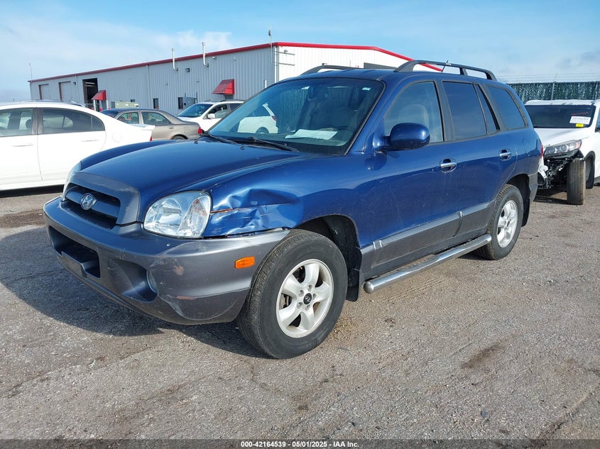 KM8SC73E96U095848 2006 HYUNDAI SANTA FE photo no. 2