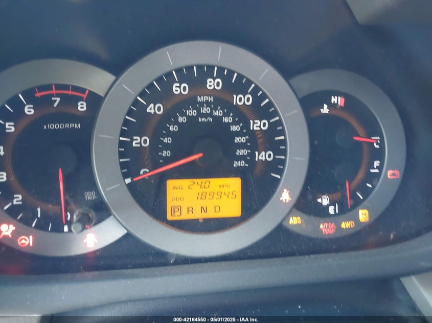 2010 TOYOTA RAV4 VIN: 2T3BK4DV7AW014393