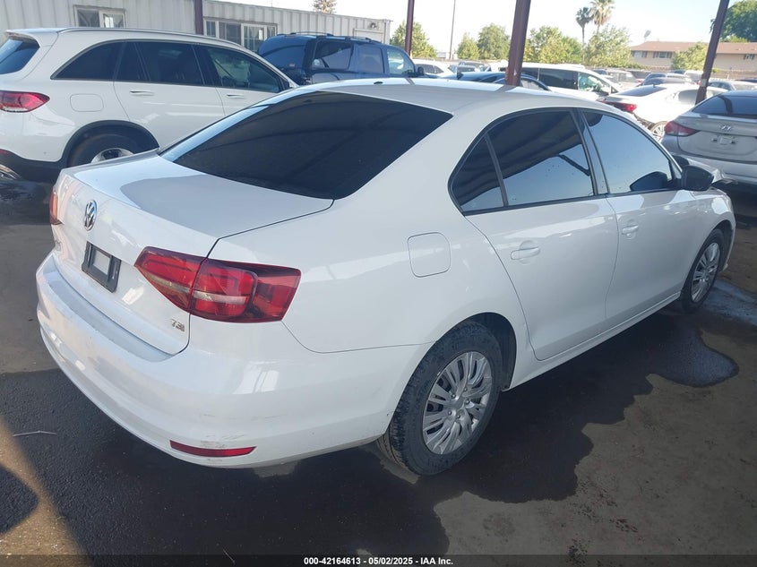 2016 VOLKSWAGEN JETTA VIN: 3VW267AJ8GM239243