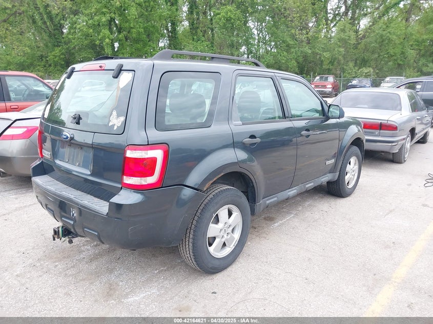 2008 FORD ESCAPE VIN: 1FMCU02Z08KA90789