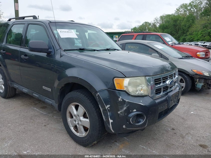 2008 FORD ESCAPE VIN: 1FMCU02Z08KA90789