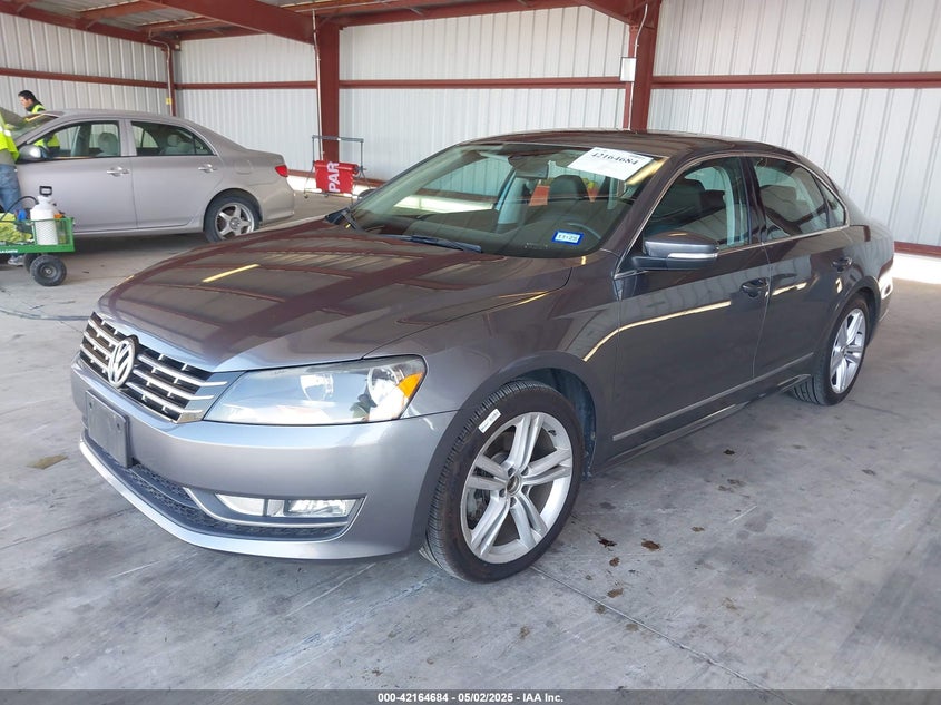 2013 VOLKSWAGEN PASSAT VIN: 1VWCN7A38DC065857