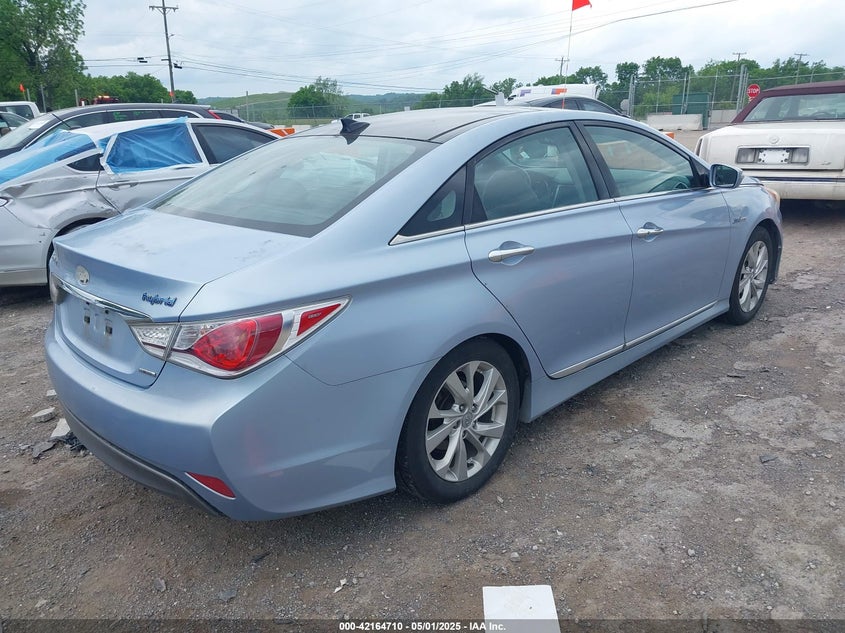 2013 HYUNDAI SONATA HYBRID LIMITED - KMHEC4A43DA076815