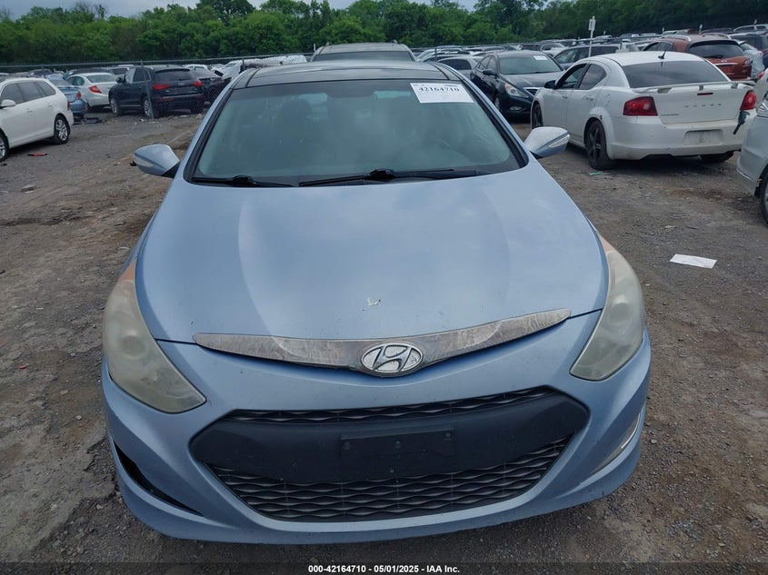 2013 HYUNDAI SONATA HYBRID LIMITED - KMHEC4A43DA076815