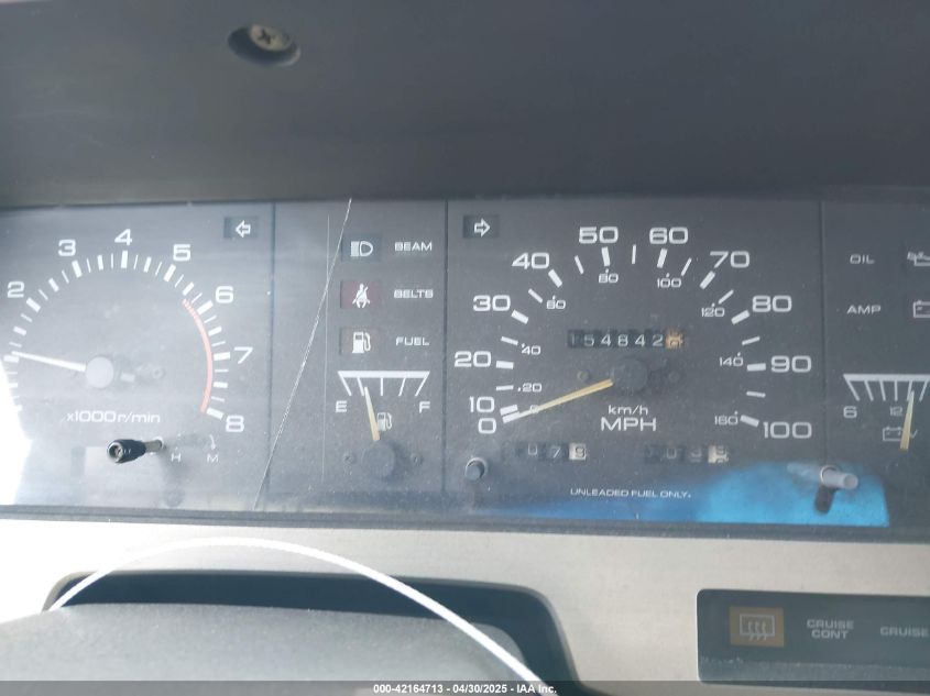 1990 Nissan Pathfinder VIN: JN8HD17Y7LW218807 Lot: 42164713