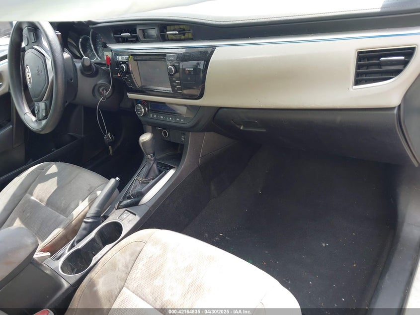 2015 TOYOTA COROLLA VIN: 5YFBURHE6FP277879