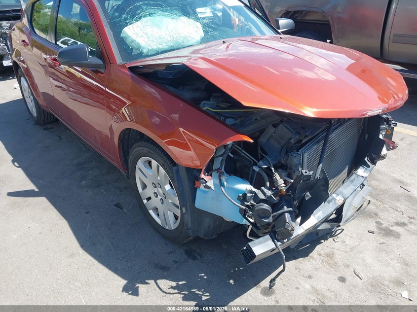 2012 DODGE AVENGER VIN: 1C3CDZAB1CN219924