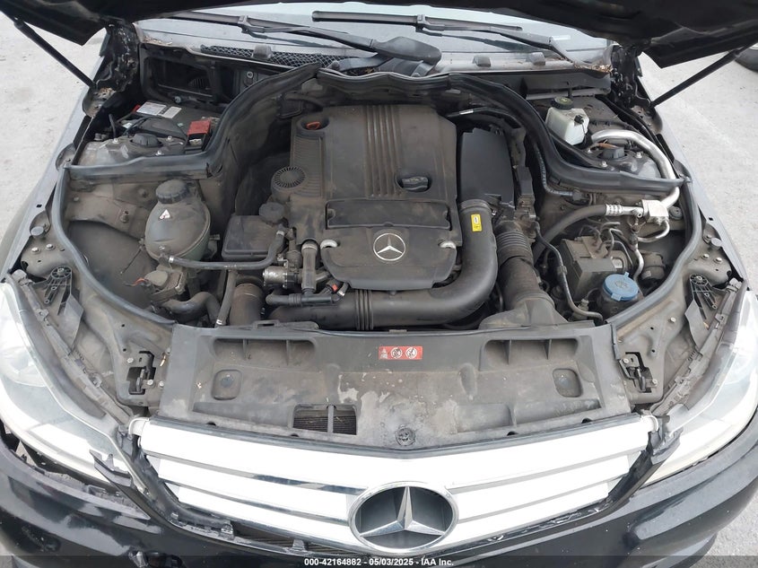 2013 MERCEDES-BENZ C VIN: WDDGF4HBXDR261850