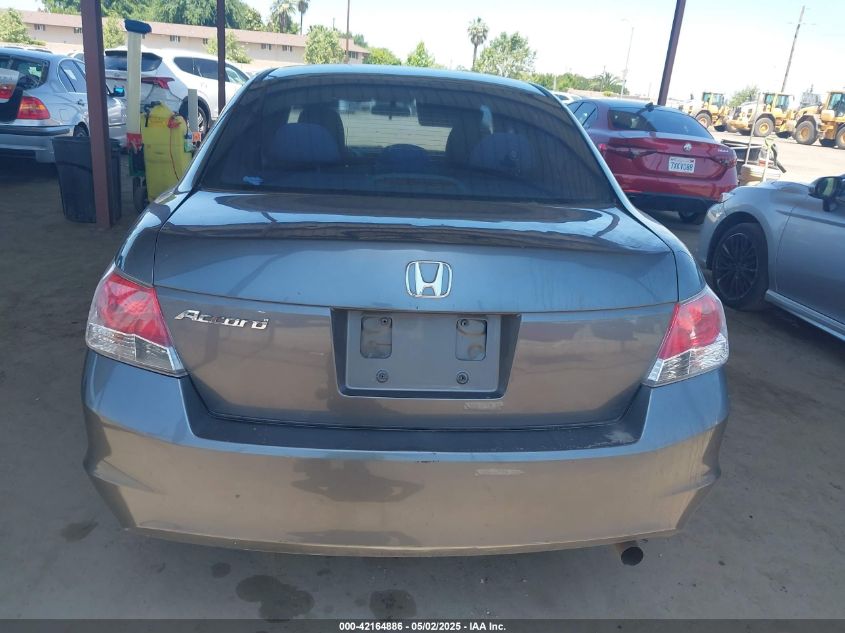 2010 Honda Accord 2.4 Lx VIN: 1HGCP2F35AA519243 Lot: 42164886