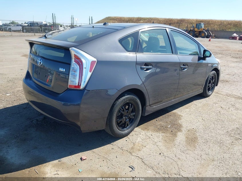 2013 TOYOTA PRIUS VIN: JTDKN3DU8D1700518